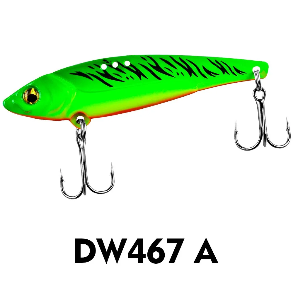 PRO BEROS 5/7/12/17/20g 3D EyesMetal Vib Klinge Lure Sinking Vibration Köder künstliche Vibe für Bass Hecht Barsch Angeln 6 Farben – Detail 3