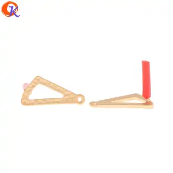 

Cordial Design 100Pcs Jewelry Accessories/Earring Stud/Matte Gold/Geometry Triangle Shape/DIY Parts/Hand Made/Earring Findings