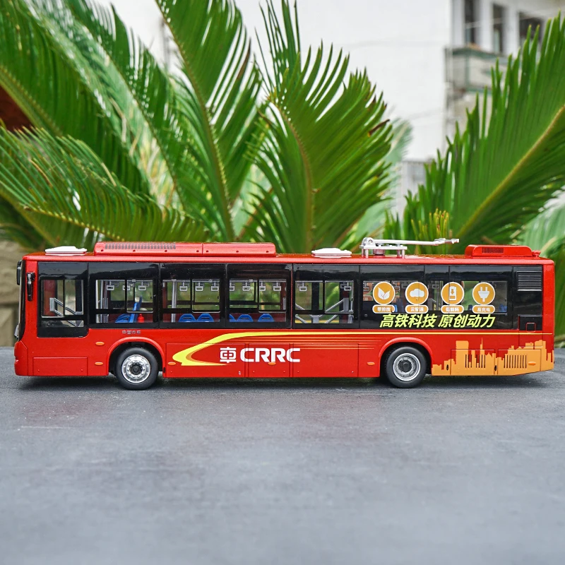 Классический цинковый сплав 1:42 Китай CRRC Хунань CRRC модель автобуса с небольшим подарком