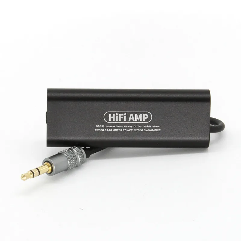 HIFI Headphone Amplifier Professional Portable Mini 3 5mm Earphone Audio Amplifier Stereo Headset Amplifier for Mobile Phones