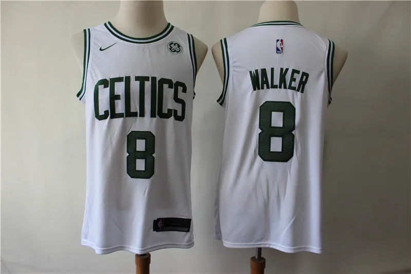Men's Boston Gordon Hayward Jaylen Brown Jayson Tatum Kyrie Larry Bird Kemba Walker new Jersey - Цвет: MEN