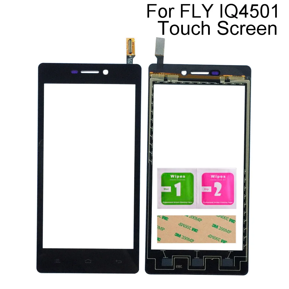 Сенсорный экран для FLY IQ4501 EVO ENERGIE 4 дигитайзер Сенсорная панель сенсор внешнее