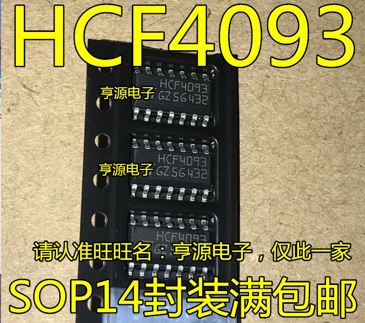 

10pieces HCF4093 HCF4093M013TR SOP-14