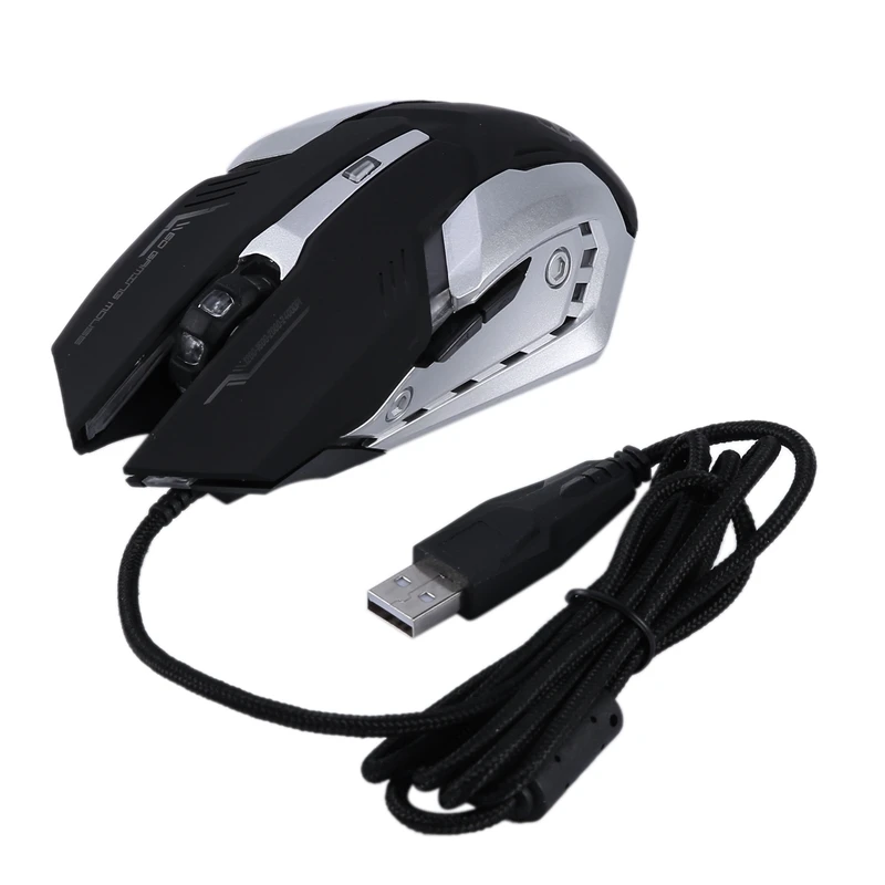 KINGANGJIA G500 сплав шасси блестящие ESports игровая мышь Проводная игровая мышь USB