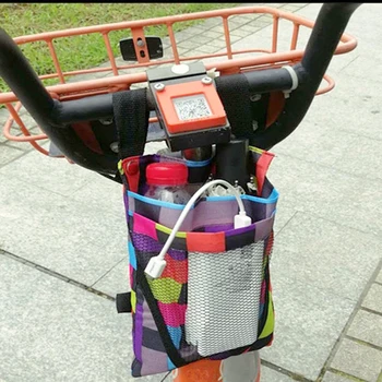 

1PC Waterproof Double Layer Pocket Bicycle Hanging Storage Bag Cycling Storage Bag Motorcycle Vehicle Bike Accessory