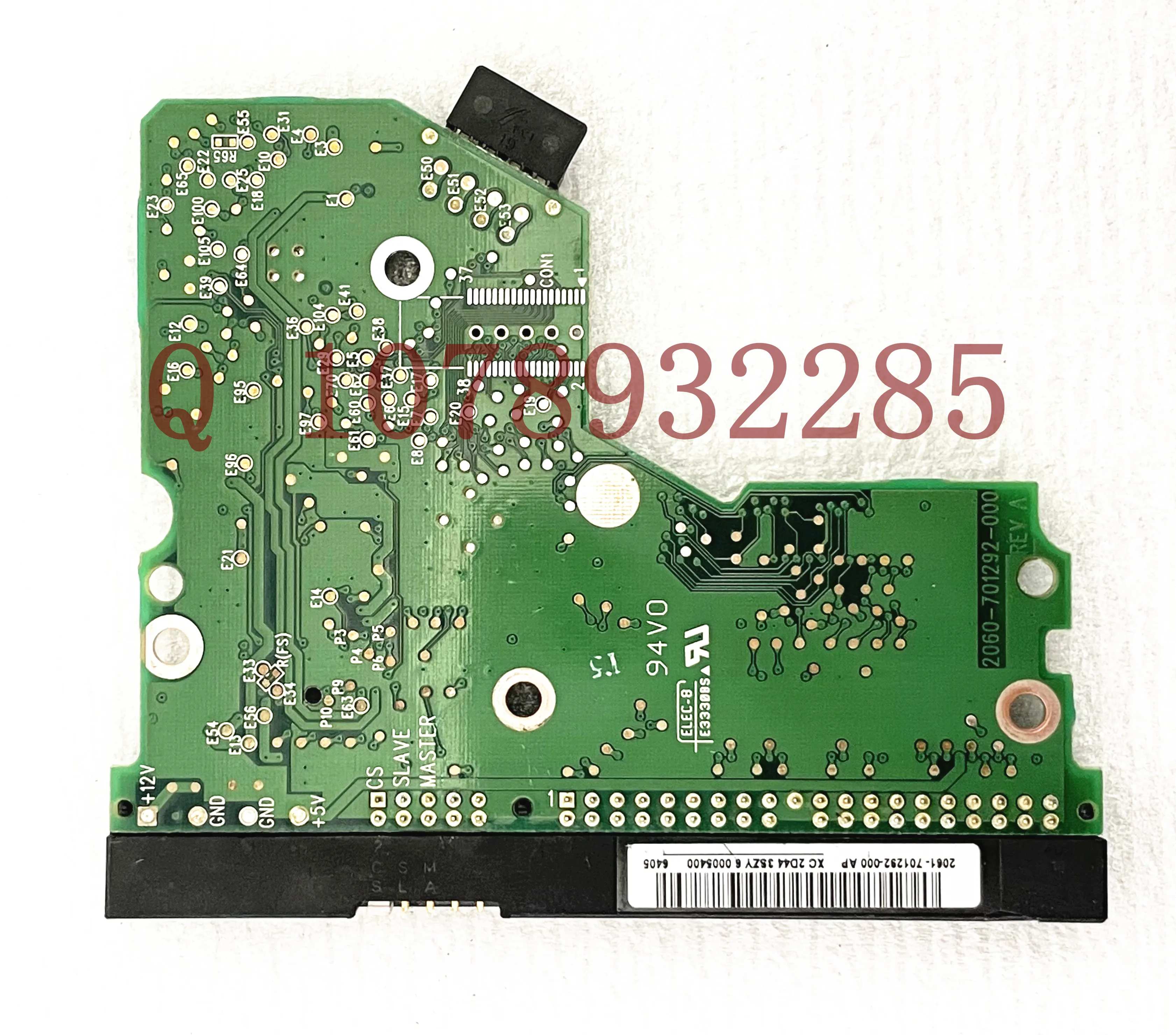 2060-701292-000 REV A Western Digital hard disk 2061-701292-000 , 2061-701292-A00 / WD400BB,WD800DB,WD800BB
