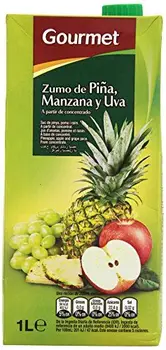 

Gourmet - Zumo de piña manzana y uva - A partir de concentrado - 1 l