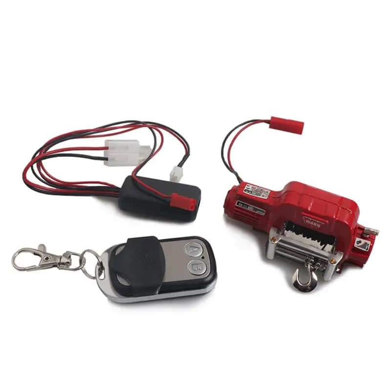 

Wireless Remote Controller Receiver for 1/10 RC Crawler Car Axial SCX10 TRX4 D90 TF2 Tamiya CC01 Automatic Winch Spare Parts