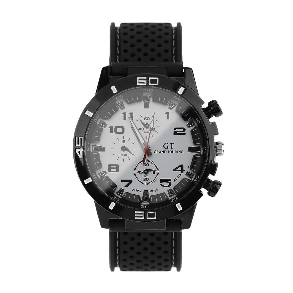 

Fashion Design Male Wristwatch Fashion Stainless Steel Sports Quartz Watches Man's Sports Watch Water Resist Fashion Trend