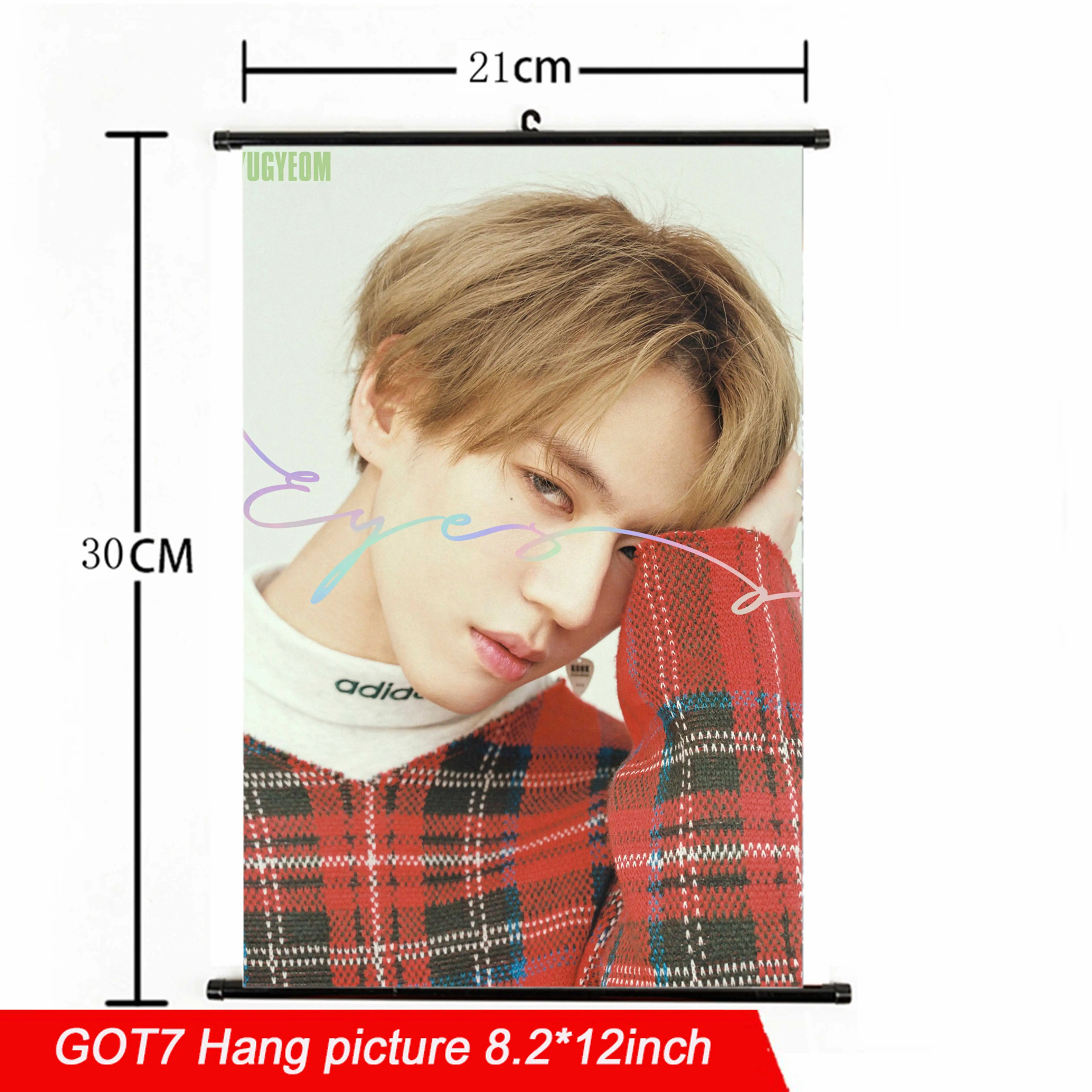 21*30 см Kpop GOT7 повесить плакат ткань высокого качества глаз на вас альбом kpop GOT7 повесить изображение фото плакат для поклонников Коллекция подарков - Цвет: GOT7 41