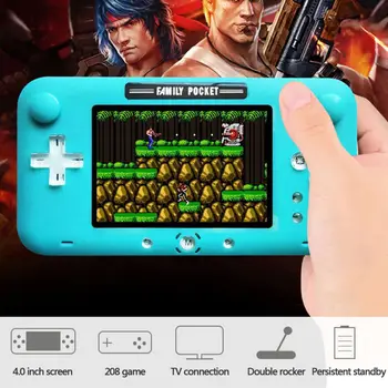 

4 Inch Big Screen Retro Handheld Game Console Portable Video Game Player For Nes Games Rechargeable Pocket mini game console