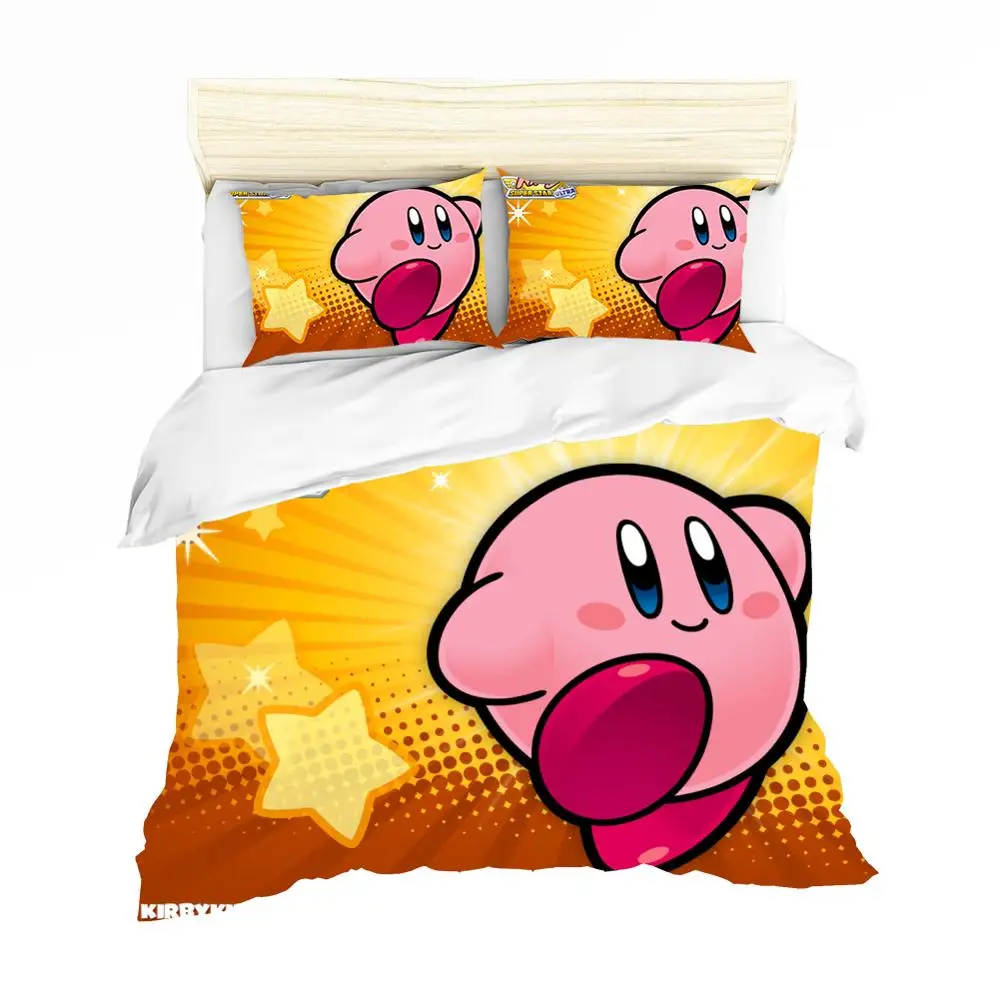 

Japanese Anime Cartoon Bedding Set Kids Gift Microfiber Duvet Cover Set 2/3pcs Bed Linen Set with Pillowcase Twin Full Queen