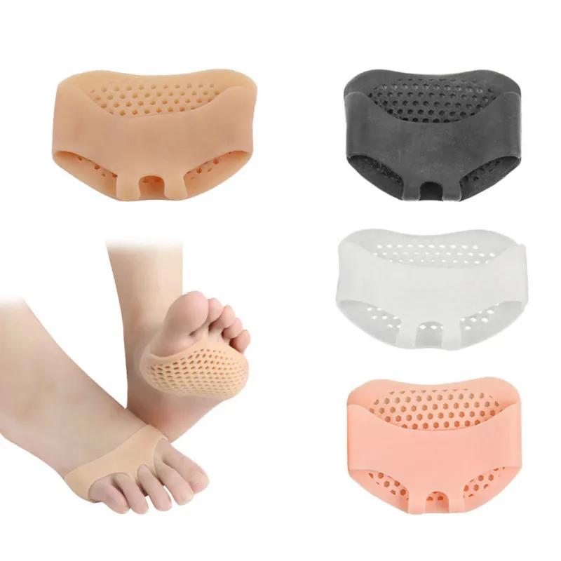 1 par celular transpirable ortopédicas Pie, herramientas para el cuidado de Sholl plantillas de Gel para zapatos juanete Corrector dedo en valgo separador