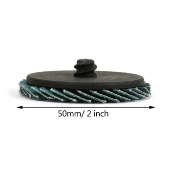 

2 Inch 80 Grit Flap Discs Sanding Grinding Wheels Tools Accessories 10pcs Blue
