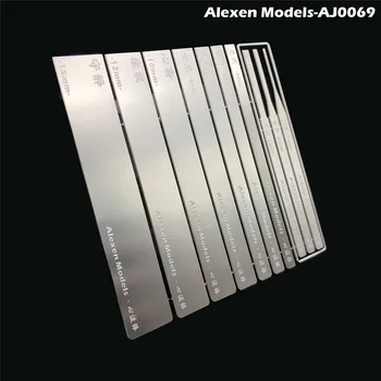 

10 in 1 Stainless Steel Model Grinding Stick File Set Hobby Craft Tools Grinding Plate Grinding Rod Tools
