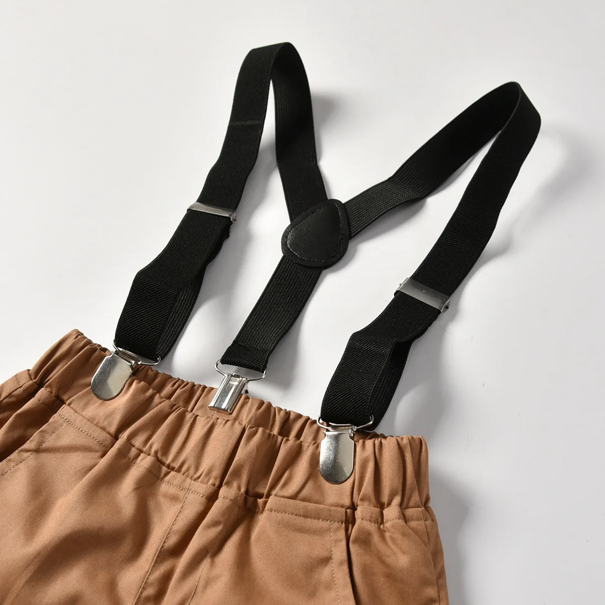 Алиэкспресс Европа и Америка; детская одежда; Летние повседневные шорты; хлопковые брюки на подтяжках для малышей