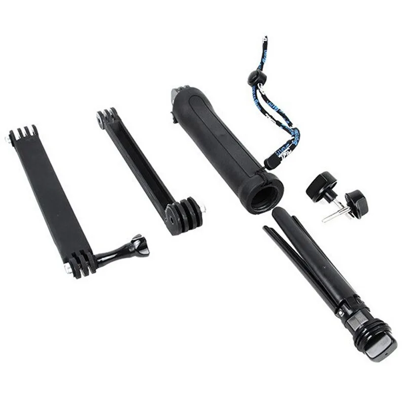 Monopod Selfie Stick Tripod Stand For GoPro Hero 13 12 11 10 9 8 7 6 5 4 Session 3 Black YI SJ4000 EKEN H9R DBPOWER EK5000 AKASO