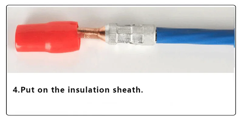 Terminal de fios de alumínio e cobre