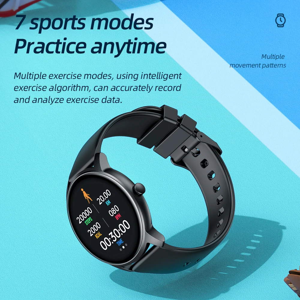 Inteligente à Prova Masculino e Feminino com Bluetooth Monitor de Frequência Monitoramento do Sono Hoco Relógio D'água Smartver Esportivo Rastreador Fitness Cardíaca Ip68 - Image 3