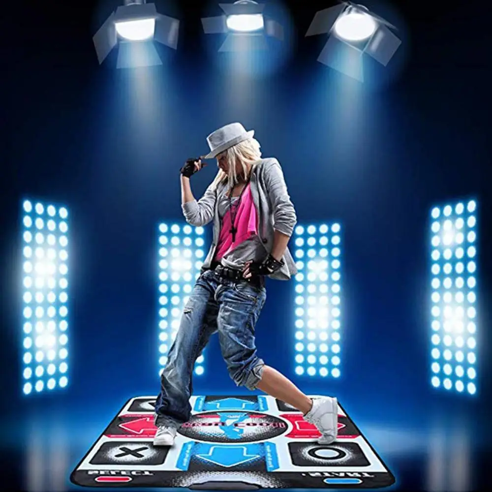 

Usb11 Key Dancing Mat English Version Usb Computer Single Dance Mat Plug And Play Dance Blanket Dance Machine