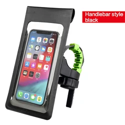 Waterproof 360° Rotation Touch Screen Phone Holder for Bikes and Motorcycles (Handlebar)