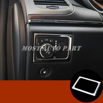 

For Jeep Grand Cherokee Interior Headlight Switch Button Trim Cover 2011-2018 1pcs