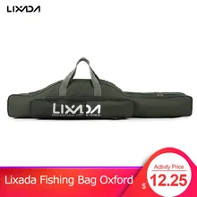 Lixada Рыболовная Сумка 100/130/150 см Портативный Ткань Оксфорд мешок рыболовной удочки Крышка для рыболовных снастей инструмент для переноски рюкзак для путешествий