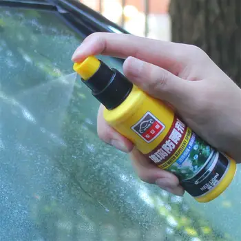 

120ml Car Window Glass Anti-fog Agent Hydrophobic Coating Windshield Rainproof Agent Spray Waterproof Anti-fog Agent