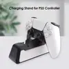 For Sony PS5 Controller Charger USB Port DualSense Fast Charging Dock Station with LED Indicator for charge up 2 PS5 Controllers ► Photo 3/6