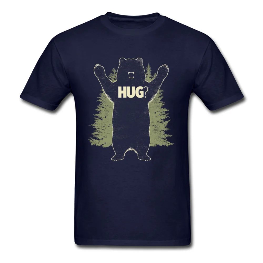 Bear_Hug__1361 New Arrival Men T-shirts O Neck Short Sleeve 100% Cotton Tees Casual Tees Top Quality Bear_Hug__1361 navy