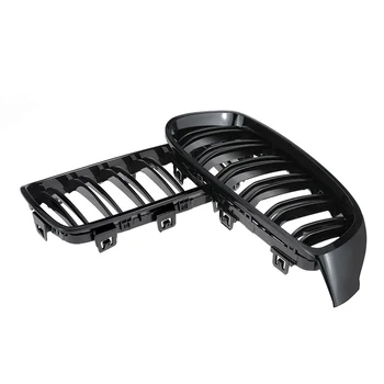

2pcs Black Car Front Kidney Grille Double Slat M4 Sport Style Grill for BMW F32 F33 F36 F82 Cabriolet Coupe
