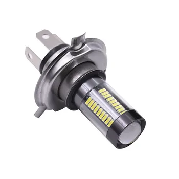 

100W 6-Side White Fog Lamp Driving Light Bulb Hi/Lo Beam Headlight for Motorcycle 6000K H4 9003 HB2 16-LED 12V-24V