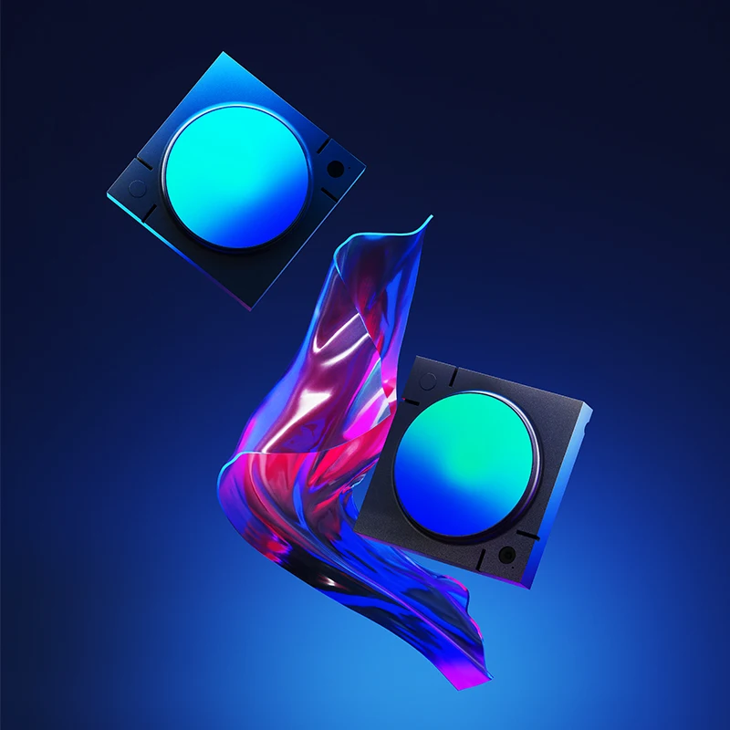 LifeSmart Cololight MIX Atmosphere Lamp RGB Dynamic Rhythm Quantum Lighting Panel DIY Lighting Design Smart Remote Voice Control