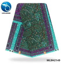LIULANZHI 6 ярдов Хлопок Воск платье Анкара печать Африканский вощеная ткань хлопок Высокое качество Африканский хлопок воск ML9H2143-58