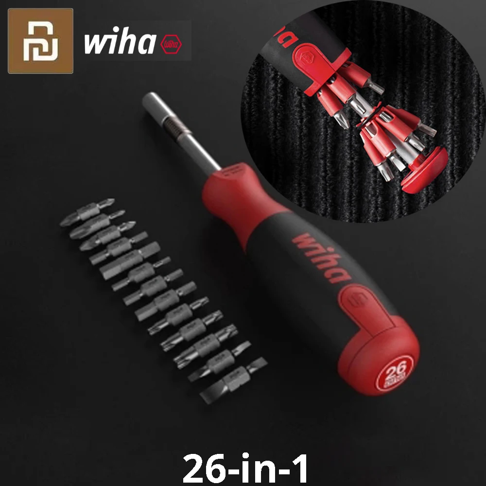 Youpin Wiha Набор отверток 26 в 1 со скрытым магазином точная конструкция из