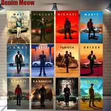 Майкл Марти Харви плакаты винтажные металлические жестяные знаки бар кафе Паб домашний декор Furiosa Wick Уолт Джеймс настенные художественные наклейки MN149