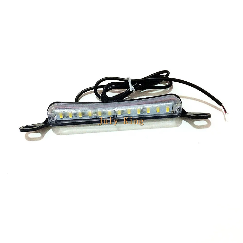 July King Universal US 3W Reversing Assist Lamp 12 LEDs 840ML License Plate lights Size: L195mm * W2mm Suitable for car! | Автомобили и