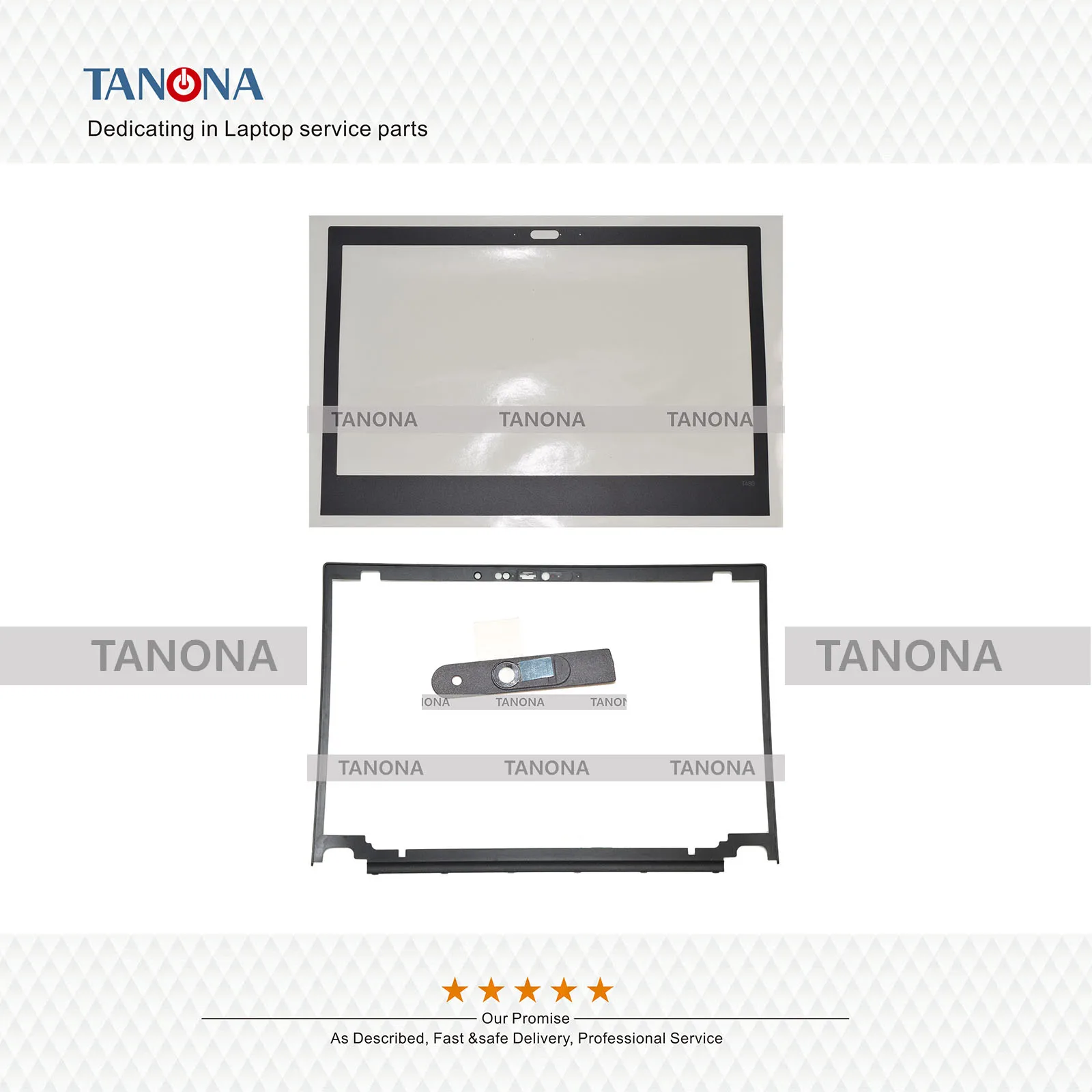 01YR487 для lenovo Thinkpad T480 ЖК-рамка Комплект лист+ крышка камеры+ рамка