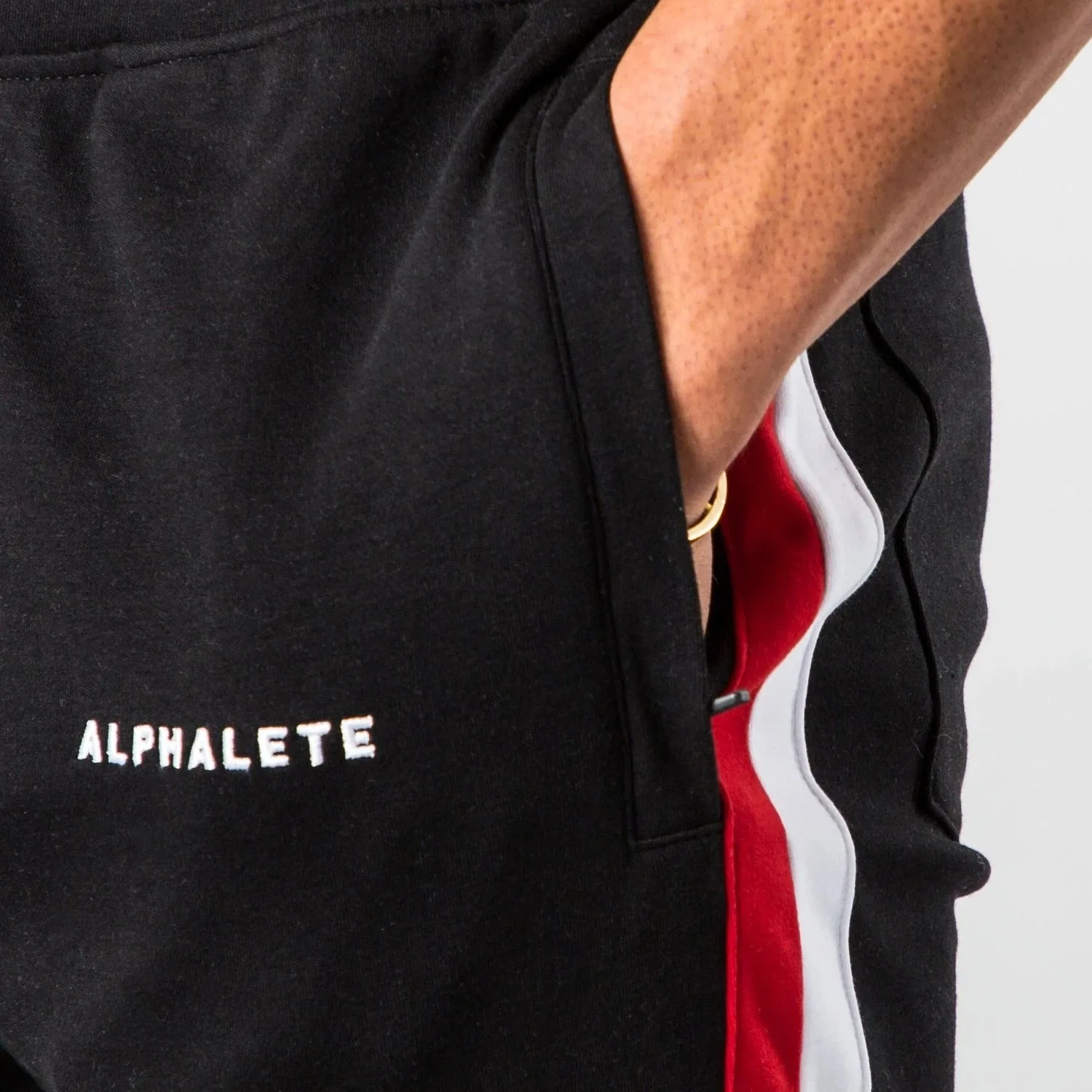 Бренд ALPHALETE, мужские спортивные штаны, Джоггеры для фитнеса, повседневные длинные штаны, мужские тренировочные обтягивающие спортивные штаны, тренировочный костюм для бега, хлопковые брюки