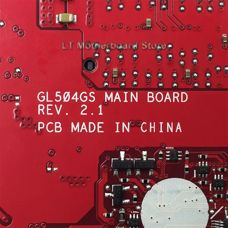 GL504GS материнская плата для ноутбука ASUS ROG strix HERO II GL504GV GL504GW GL504 GL504GM GL504GS Материнская плата ноутбука GTX 1070 I7-8750H