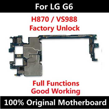 

New Arrival For LG G6 H870 VS988 Original Motherboard Factory Unlock With Android OS Full Functions Whole Completed Logic Board