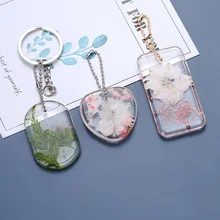 

DIY Pendant Resin Mold Silicone Coaster Base Heart Square Rectangle Shape Keychain Pendants Necklace Jewelry Decoration