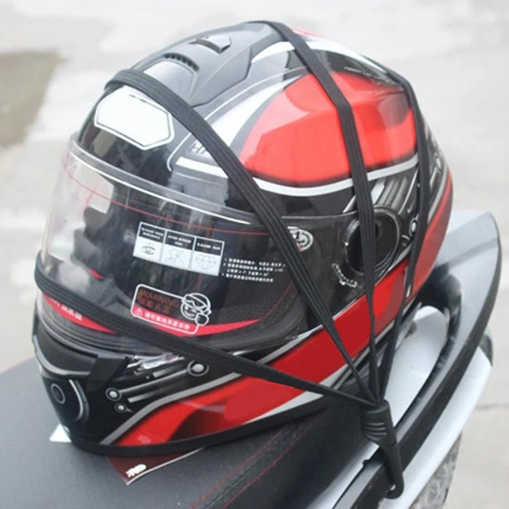 Мотоциклетный шлем прочный сматываемый поводок шнур для багажа эластичный ремень с 2 крючками Аксессуары для мотоцикла
