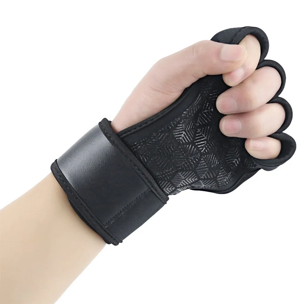 1 пара, поддержка запястья, тренировка, тяжелая атлетика, тренировка, строительство, защитные, для спортзала, противоскользящие, повседневные, для фитнеса, перчатки, дышащие, спортивные
