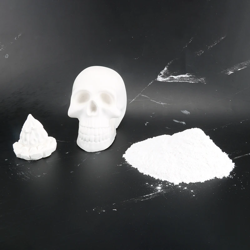 

New DIY handmade special cement for molds 1kg gypsum powder for making crafts molds decorations sculptures p01