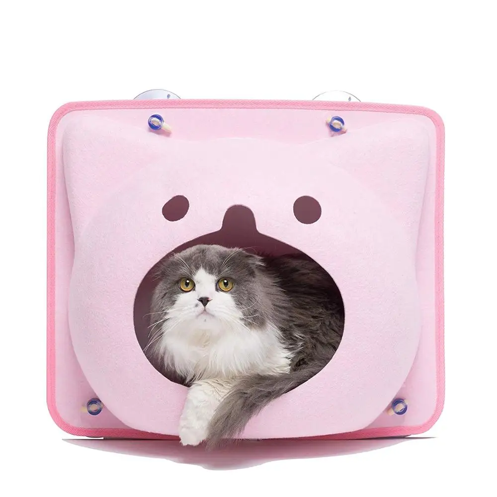 

Cat Cave Bed Window Hammock Lounger Suction Cups For Pet Cat Rest House Soft And Comfortable Cage