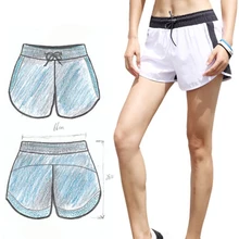 Женские шорты для тренировок и бега, спортивные шорты для спортзала, спортивная одежда для йоги, безопасная посадка