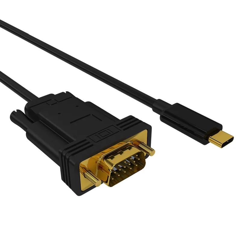 Кабель type C-Vga 1080P 60Hz для Apple, Macbook Chromebook Pixel Dell Xps 13 Usb-C-Vga кабель адаптер