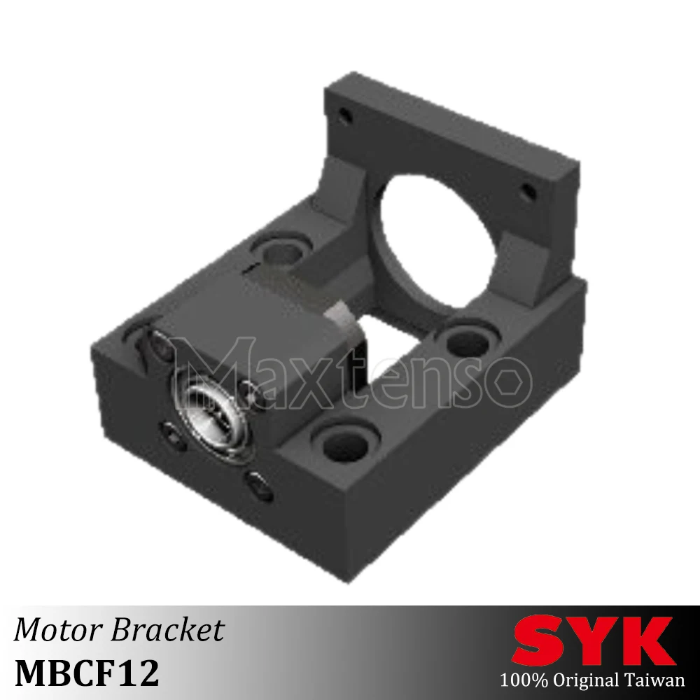 SYK Professional Motor Bracket Support Unit for ball screw housing MBCF12-D MBCF12-DP stepper servo motor with LF12 LFA15 | Обустройство