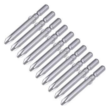 

uxcell 10 Pcs 6mm Shank 60mm Length 6mm Phillips PH2 Magnetic S2 Screwdriver Bits